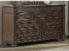 Clearance Traditional Hazelnut Brown Dresser - Tuscany Pointe