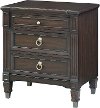 Clearance Traditional Walnut Brown Nightstand - Valley View