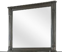 Traditional Walnut Brown Mirror - Valley View