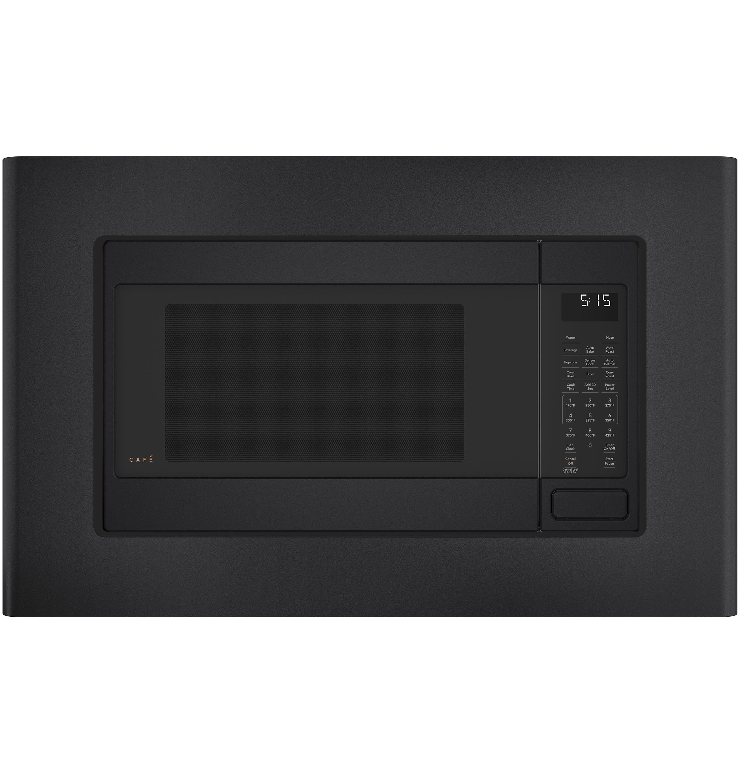 CX152P3MDS Cafe 27 Inch Built In Trim Kit - Matte Black-2