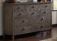 Classic Gray Dresser - Mount Holly