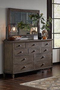 Classic Gray Dresser - Mount Holly-2