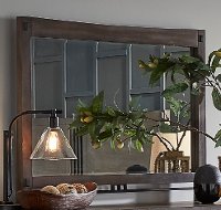 Classic Gray Mirror - Mount Holly
