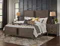 Classic Gray Queen Bed - Mount Holly