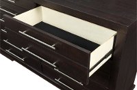Contemporary Espresso Brown Dresser - Waterfront-3