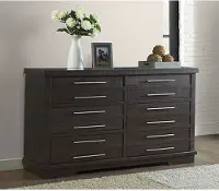 Waterfront Espresso Brown Dresser