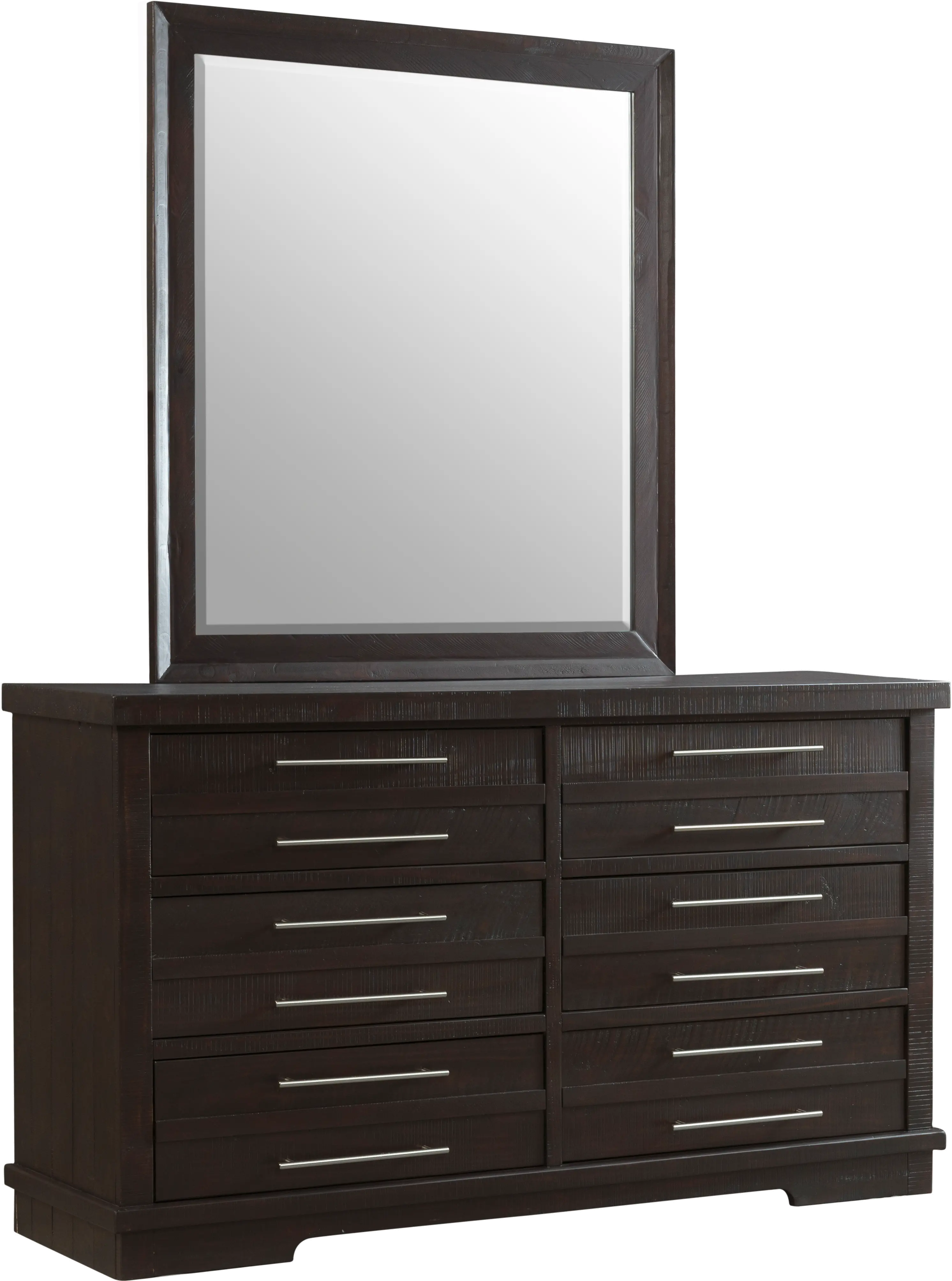 Waterfront Espresso Brown Dresser-4