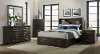 Espresso Brown 4 Piece Queen Bedroom Set - Waterfront