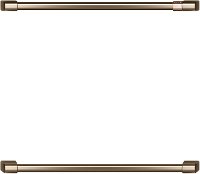 CXWD0H0PMBZ Cafe Brushed Bronze Bar Handle Kit for Double Wall Oven