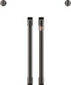CXWSFHKPMBT Cafe Brushed Black Bar Handle and Knob Kit for French Door Single Wall Oven