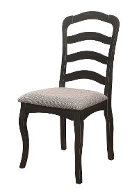 Traditional Brown Upholstered Dining Room Chair - Glenallen-2