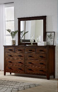 Classic Chestnut Brown Dresser - Country Roads-2