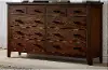 Clearance Country Roads Brown Dresser