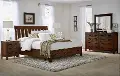 Country Roads Brown 4 Piece Queen Bedroom Set