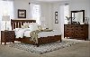Classic Brown 4 Piece King Bedroom Set - Country Roads