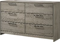 Modern Light Gray Dresser - Alix