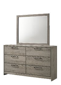 Modern Light Gray Dresser - Alix-2