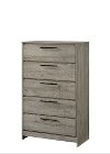 Clearance Modern Light Gray Chest of Drawers - Alix