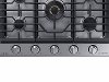 NA30N9755 Samsung Chef Gas Chef Collection Cooktop with 22K BTU Dual Power Burner - Stainless Steel-5