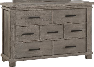 Classic Mission Gray Dresser - Tribecca