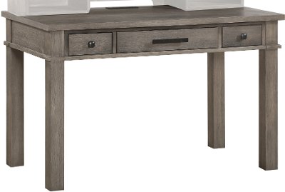 Classic Mission Gray Computer Desk - Tribecca