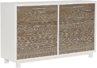 Modern White and Oak Dresser - Brampton