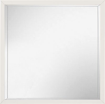 Modern White Mirror - Brampton