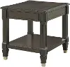 Transitional Walnut End Table - Valley View