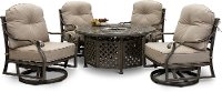 5 Piece Patio Fire Pit Set - Macan