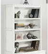Clearance Cottage White Small Bookcase - Edgewood