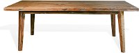 Rustic Rough Sawn Dining Room Table - Havanna