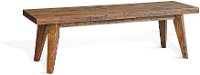 Rustic Rough Sawn Dining Bench - Havanna