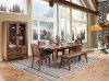 Rustic Rough Sawn 6 Piece Dining Set - Havanna