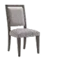Contemporary Gray Upholstered Dining Room Chair - Marquee