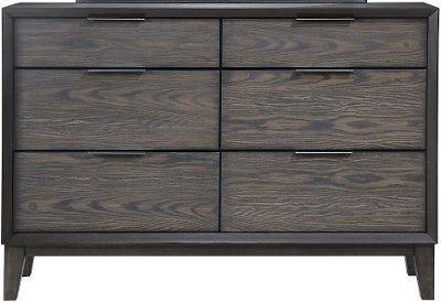 Contemporary Ash Gray Dresser - Florian