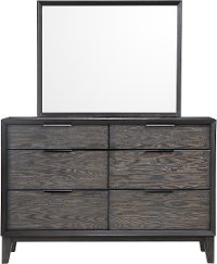 Contemporary Ash Gray Dresser - Florian-2