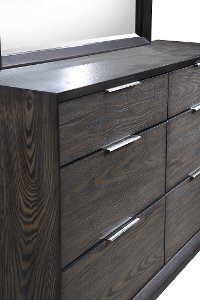 Contemporary Ash Gray Dresser - Florian-3