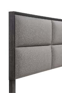 Contemporary Ash Gray 4 Piece Queen Bedroom Set - Florian-2