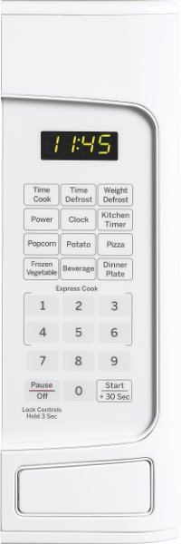 JES1145DLWW GE 1.1 Cu. Ft. Capacity Countertop Microwave Oven - White-2