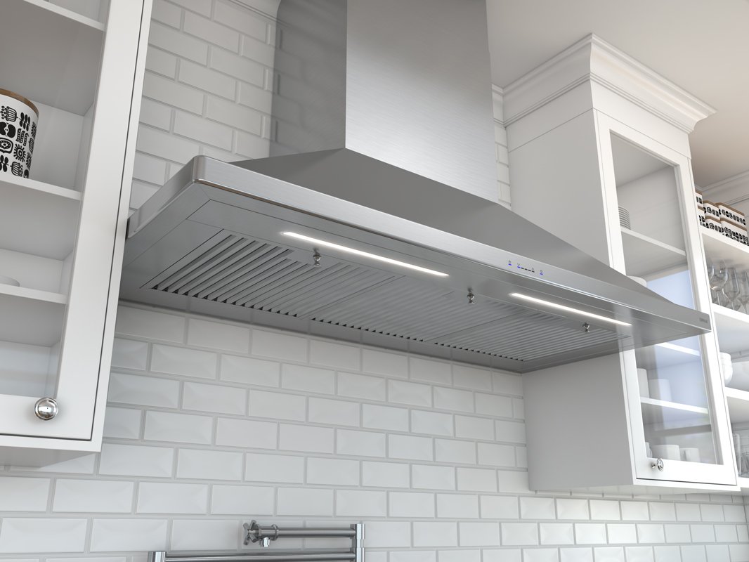 ZSP-E36BS Zephyr 36 Inch Siena Pro Range Hood - Stainless Steel-2