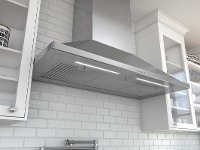 Zephyr 36 Inch Siena Pro Range Hood - Stainless Steel-2