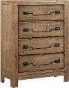 Rustic Pine Chest of Drawers - Windsor