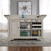 Clearance Antique White Bar Cabinet - Magnolia Manor