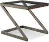 Clearance Modern Black Walnut End Table - Zahir