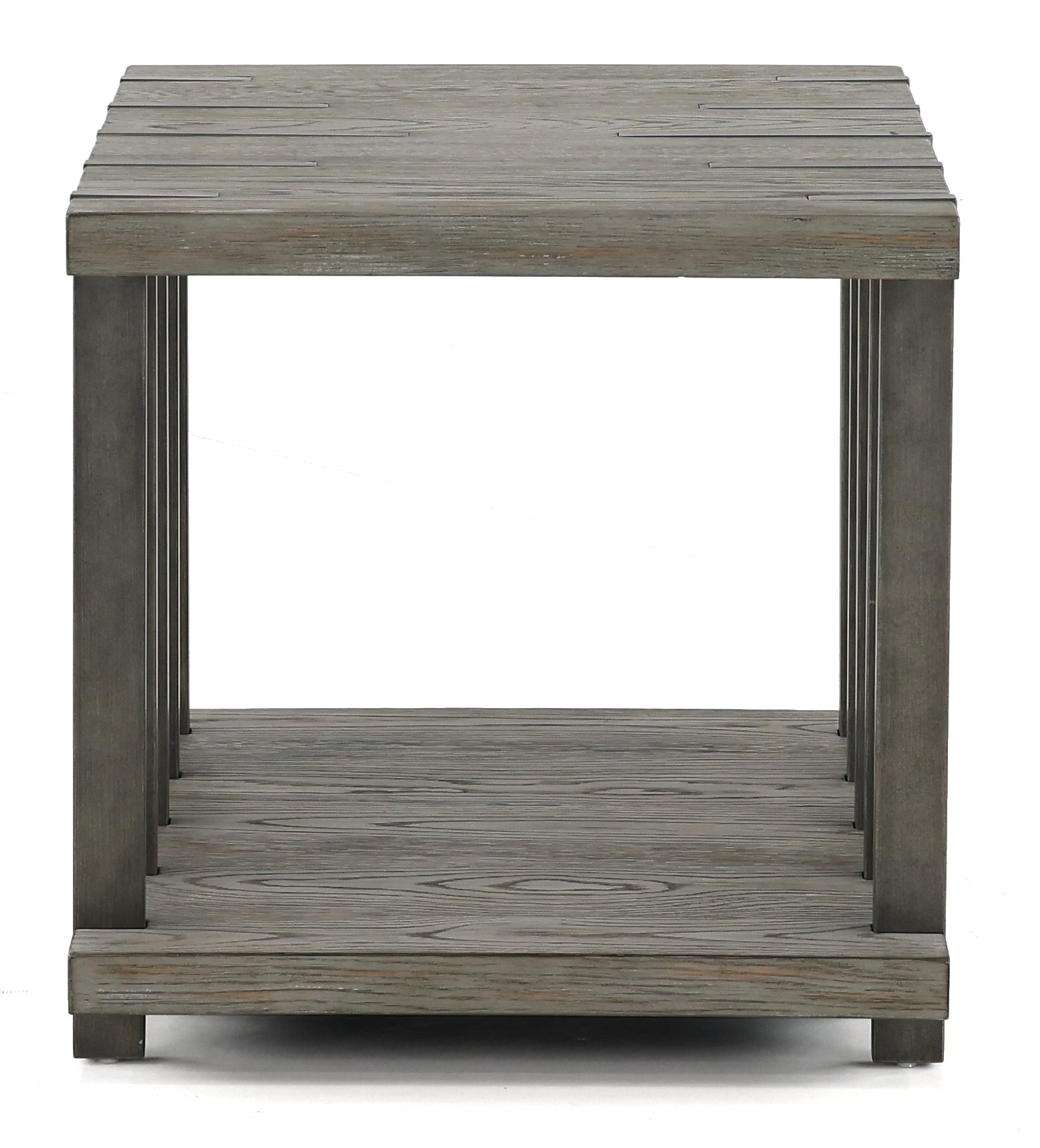 Eldridge Weathered Gray End Table-3