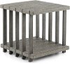 Weathered Gray End Table - Eldridge