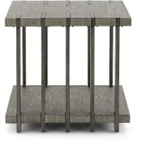 Weathered Gray End Table - Eldridge-5