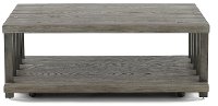 Weathered Gray Coffee Table - Eldridge