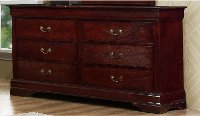 Classic Traditional Cherry Dresser - Bordeaux