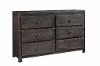 Rustic Charcoal Gray Dresser - Wheaton